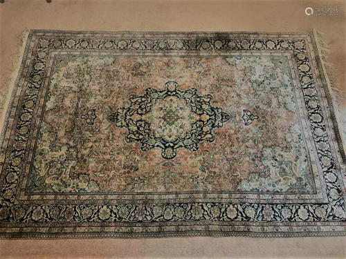 Vintage Hand Knotted Turkish Hereke Carpet Prayer …