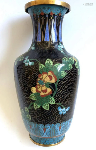 19th Chinese Cloisonne Vase