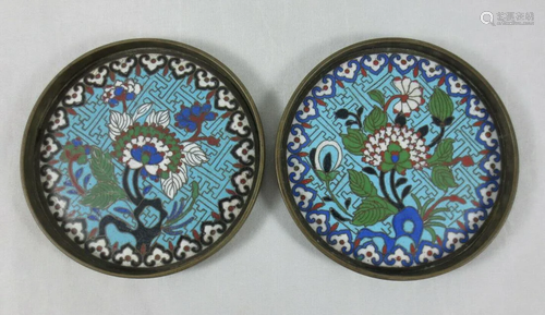 17th~18th PAIR CHINESE CLOISONNE ENAM…