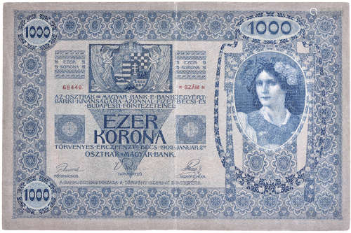 匈牙利1902年 1000Kr. #68446