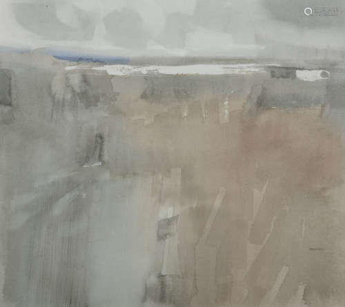 Terence P. Flanagan PRUA RHA (1929-2011)Lower Lough Erne, Autumn (1980)Watercolour, 27 x 30.5cm (10½