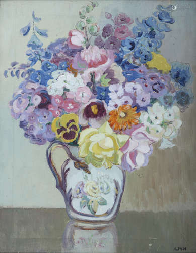 Letitia Marion Hamilton RHA (1878-1964)The Lustre Vase Oil on canvas laid on board, 49 x 39cm (19¼ x