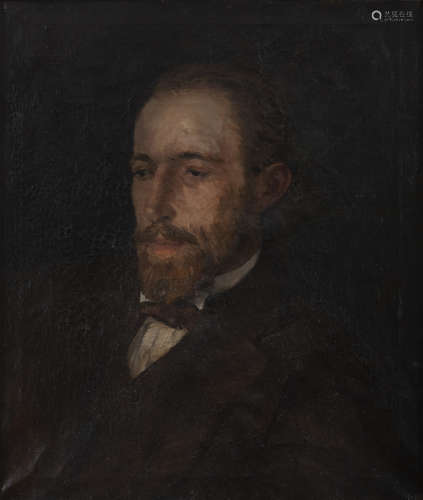 Estella Frances Solomons HRHA (1882-1968)Portrait of Ernest Boyd 60 x 50cm (23½ x 19¾'')