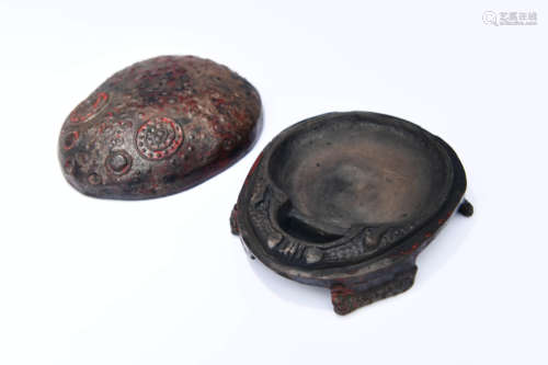 A CHINESE CHENGNI INKSTONE