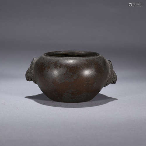 A CHINES BRONZE CENSER