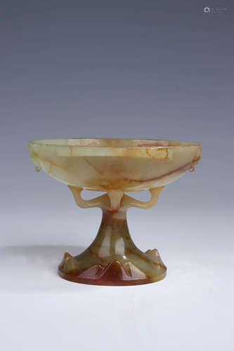 A CHINESE JADE CUP