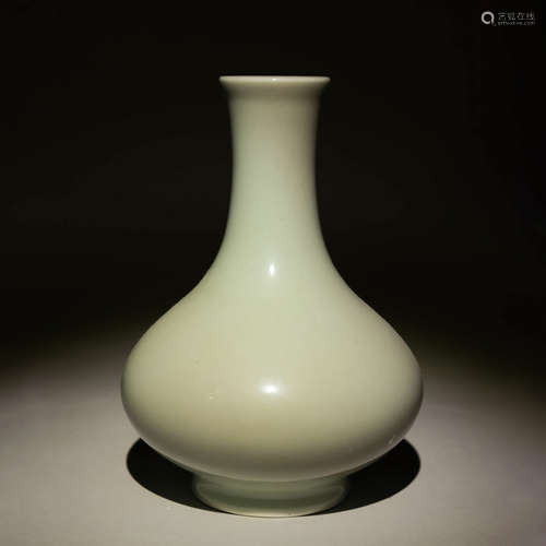 A Chinese Celadon Glazed Porcelain Vase