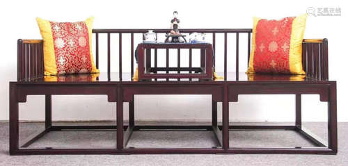 A ZITAN WOOD BED