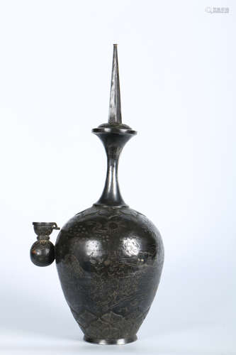 A Chinese Silver Vase