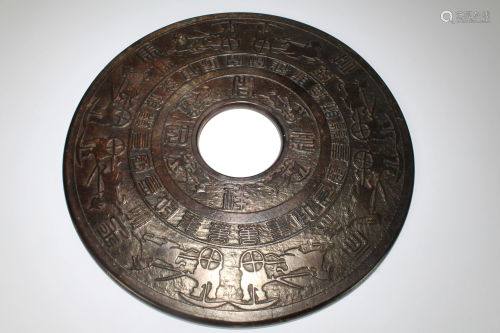 A Chinese Religious Multi-circular Fortune Display