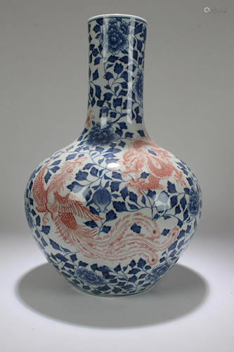 A Chinese Dragon-decorating Massive Porcelain …