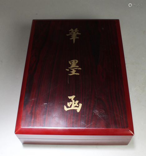 A Chinese Calligraphy Writing Set