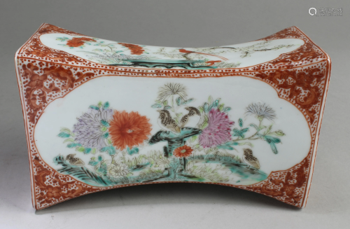 Chinese Porcelain Pillow