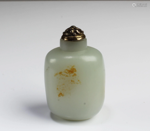 Chinese Hetian Snuff Bottle