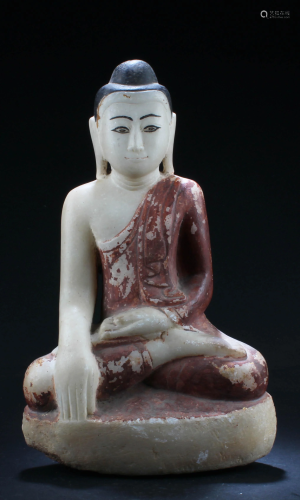 Antique Thai Buddha Statue