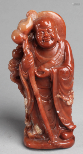 Chinese Soapstone Carving Statue