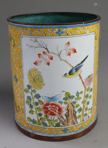 Chinese Cloisonne Brushpot