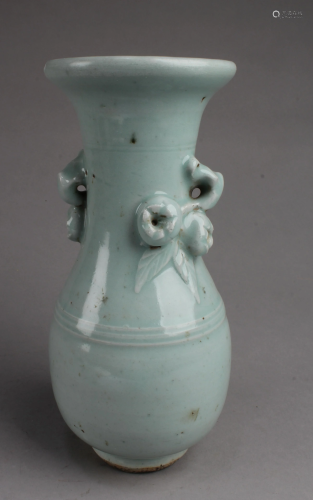 Chinese Celadon Blue Vase