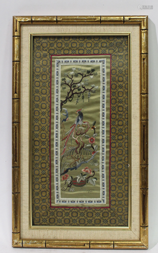 Chinese Framed Embroidery