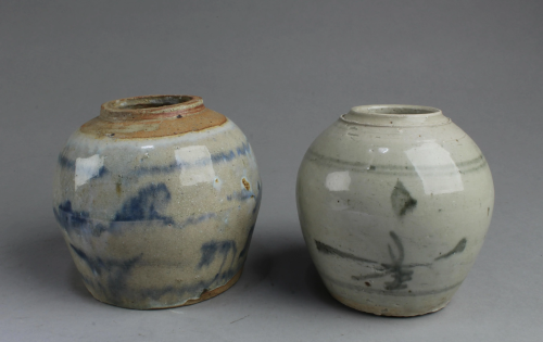 A Group of Two Korean Vases