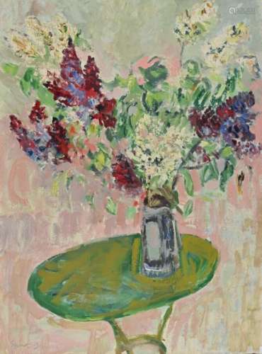 Marcel SAINT JEAN (1914 1994) Grand bouquet de fle…