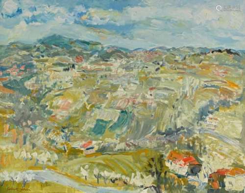 Marcel SAINT JEAN (1914 1994) Paysage du Beaujolai…