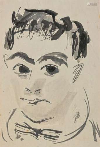 Marcel SAINT JEAN (1914 1994) Autoportrait Dessin …