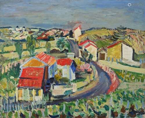 Marcel SAINT JEAN (1914 1994) Le Beaujolais Huile …