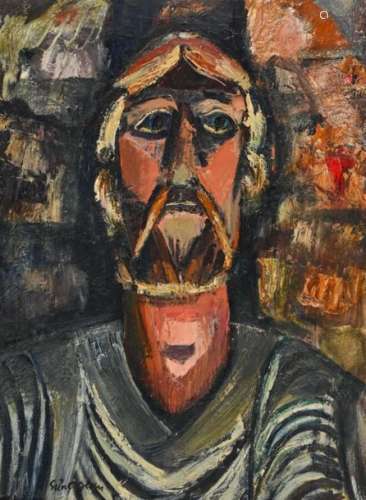 Marcel SAINT JEAN (1914 1994) Le Christ de Vezelay…