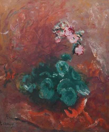 Émilie CHARMY (1878 1974) Composition florale Huil…