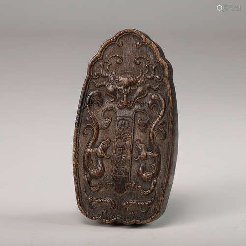 CHINESE CHENXIANG WOOD PENDANT