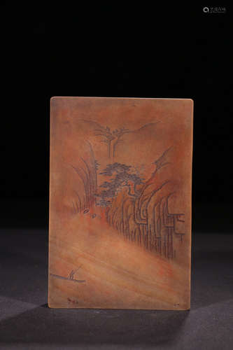 CHINESE SCHOLAR INK STONE