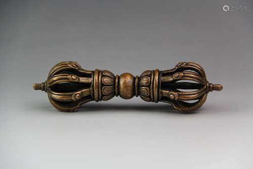 CHINESE BRONZE VAJRA