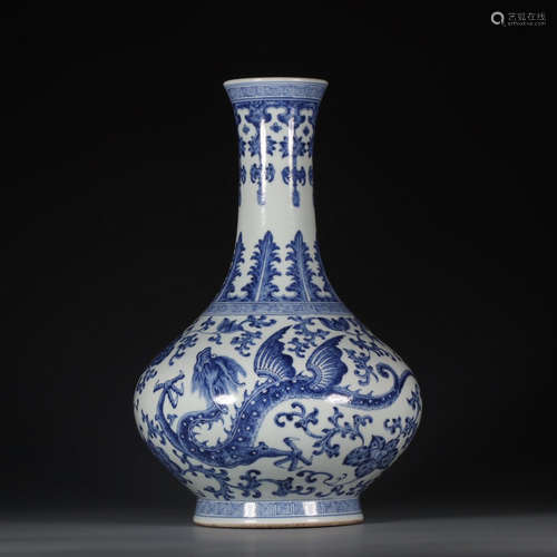 CHINESE BLUE WHITE PORCELAIN CUP