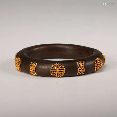 CHINESE CHENXIANG WOOD BANGLE