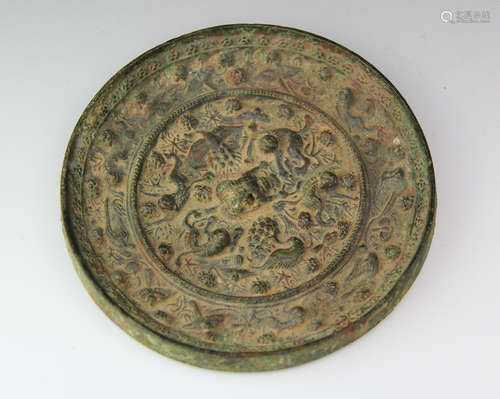 CHINESE BRONZE MIRROR