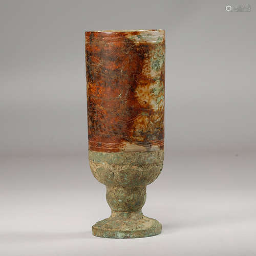 CHINESE CELADON JADE CUP