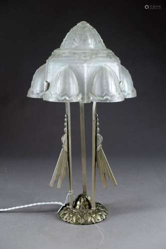 Grande Lampe de table Art Déco.