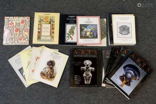 Lot de Catalogues de Ventes aux Enchères.