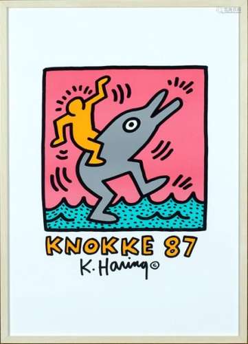 Keith Haring (1958 1990).