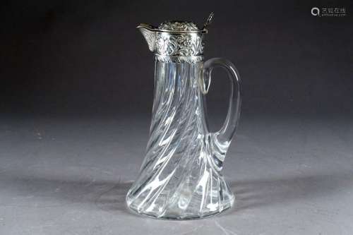 Carafe à décanter.