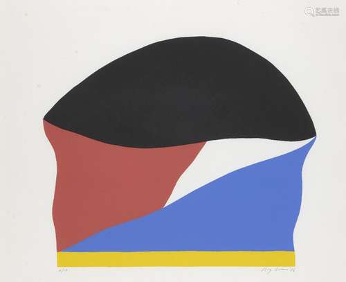 Roy Conn, British b.1931- Abstract, 1986; screenprint in colours on wove, signed, dated and numbered