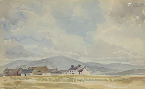 Kenneth Ambrose Jameson RCamA, British 1913-1996- Landscape and seascape studies; watercolours,