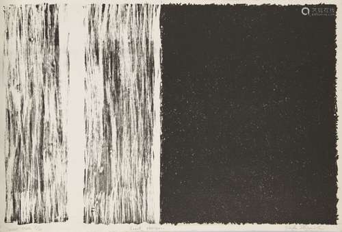 Yuko Shiraishi, Japanese b.1956- Event Horizon, 1990; lithograph on wove, second state, signed,