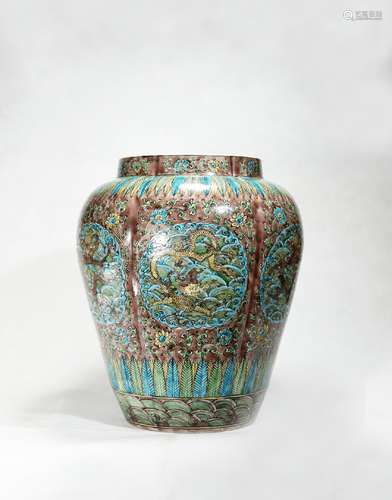 ming dynasty Wanli period porcelain jar