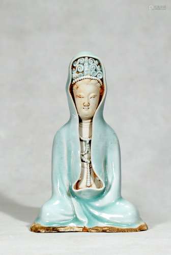 Hutian kiln porcelain guanyin statue