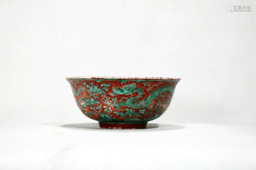 Ming dynasty jiajing period porcelain bowl