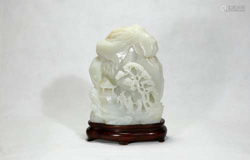 Hetian jade ornament