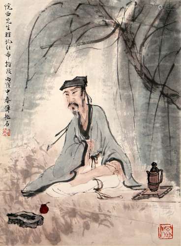 painting - Fu Baoshi