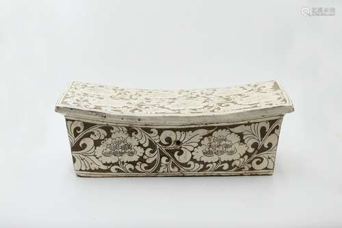 Cizhou kiln carved porcelain pillow